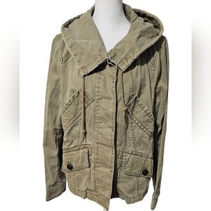 Hei Hei by Anthropologie | Sage Green Oversized Utility Jacket